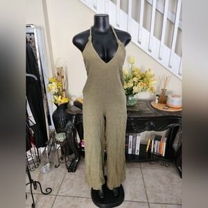 Zara linen jumpsuit size S NEW